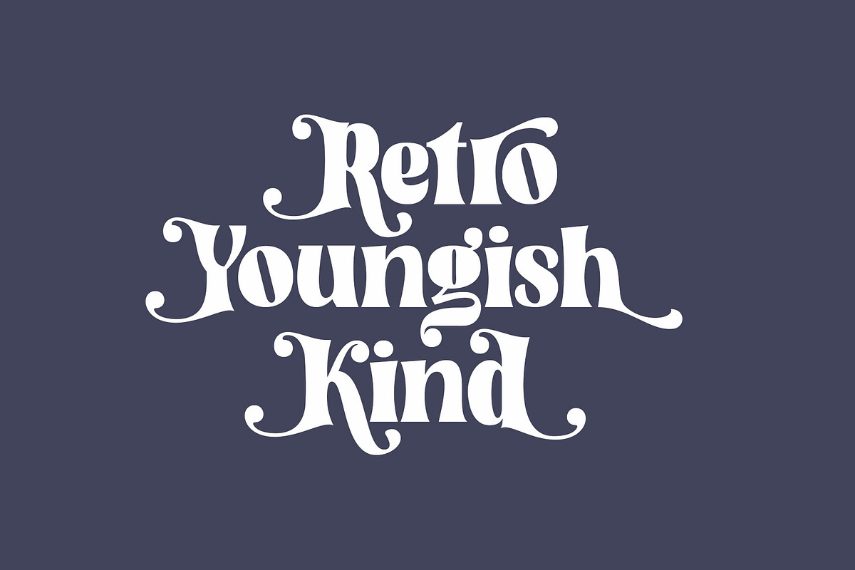Kind Breakout-Retro Serif Typeface, a Sans Serif Font by moriztype (Photo 6 of 18)