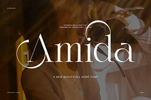 Amida Elegant Display Serif Font