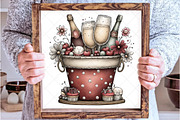 Watercolor New Year Clipart, an Illustration by SinaCreation (Thumbnail 3 of 8)