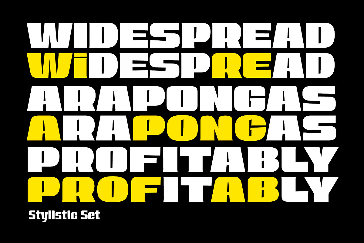 East Broadway, a NYC type., a Sans Serif Font by Tipos Pereira (Photo 9 of 14)
