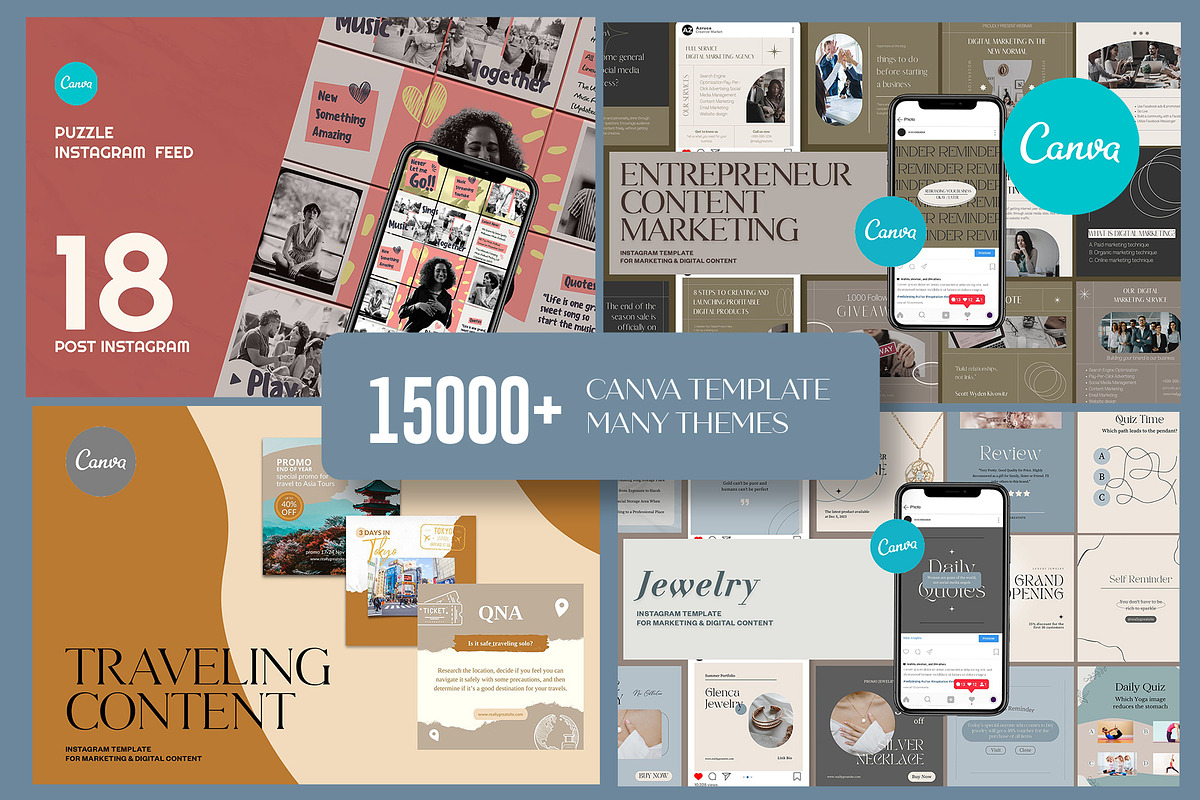 Mega Bundles Instagram | CANVA, a Social Media Template by Azruca (Photo 7 of 12)