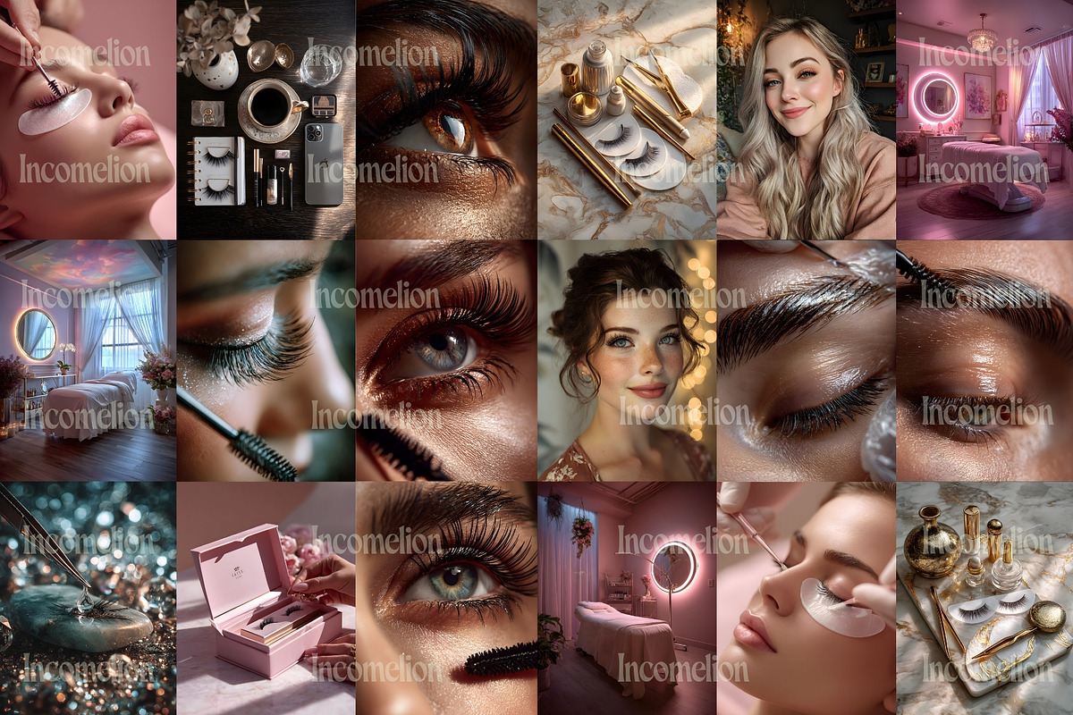 50 Lash Tech Stock Photos, a Beauty & Fashion Photo by Incomelion (Photo 8 of 10)