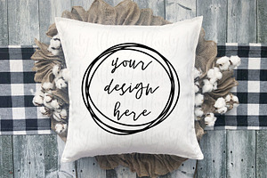 Farmhouse Pillow Mockups