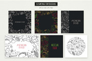 Mexican Food Line Art Set, a Food Illustration by Irina Ostapenko (Thumbnail 5 of 6)