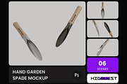 Hand Garden Spade Mockup, a Household Mockup by hiddemaru (Thumbnail 1 of 4)