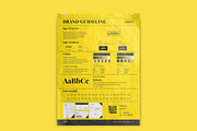 A3 Brand Guideline poster, a Presentation Template by Graphic Template (Thumbnail 7 of 7)