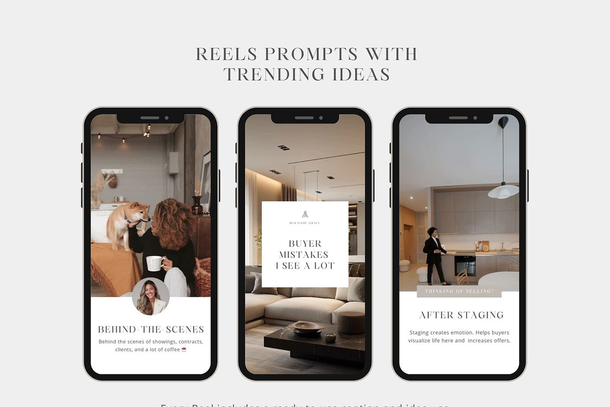 Real Estate Social Media Templates, a Social Media Template by Instprofi | Studio Estimo (Photo 9 of 10)