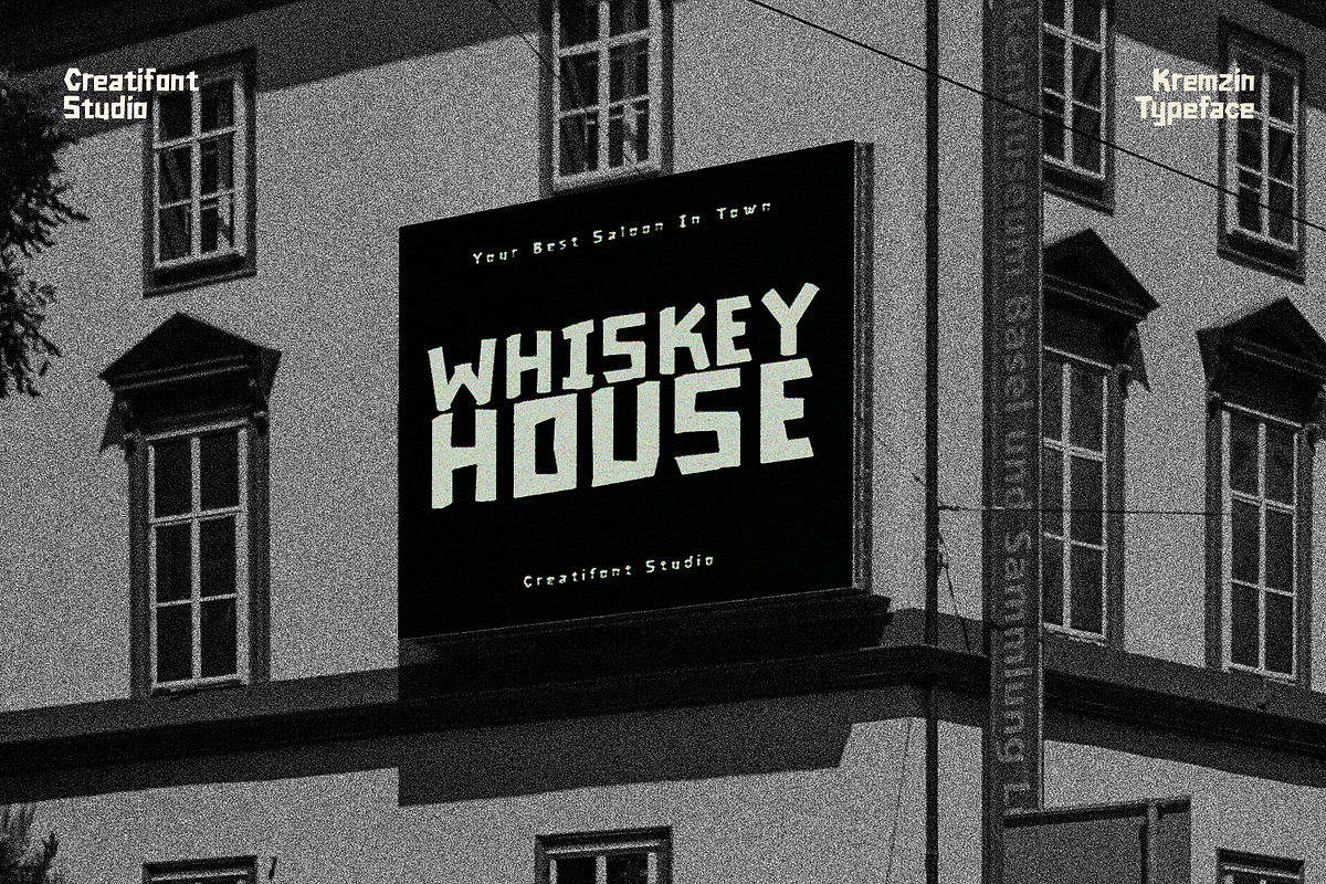 CF Kremzin - Quirky Decorative, a Sans Serif Font by Indotype Foundry (Photo 10 of 10)