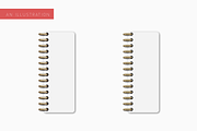 Gold Digital Planner Binder Rings, an Object Graphic by 3PointsCreative (Thumbnail 4 of 6)
