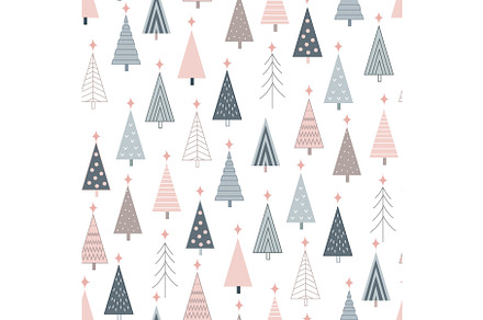 Stylish seamless Christmas, an Object Graphic by Toltemara