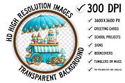 Whimsical Birthday Clipart Bundle, an Illustration by Craft Nest (Thumbnail 2 of 5)