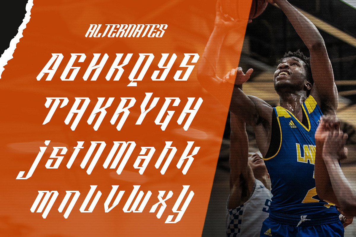 Rockin Pistons, a Font by Arterfak Project (Photo 12 of 13)