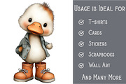 Whimsical Farm Animals Clipart, an Illustration by Pixels.Craft (Thumbnail 3 of 6)