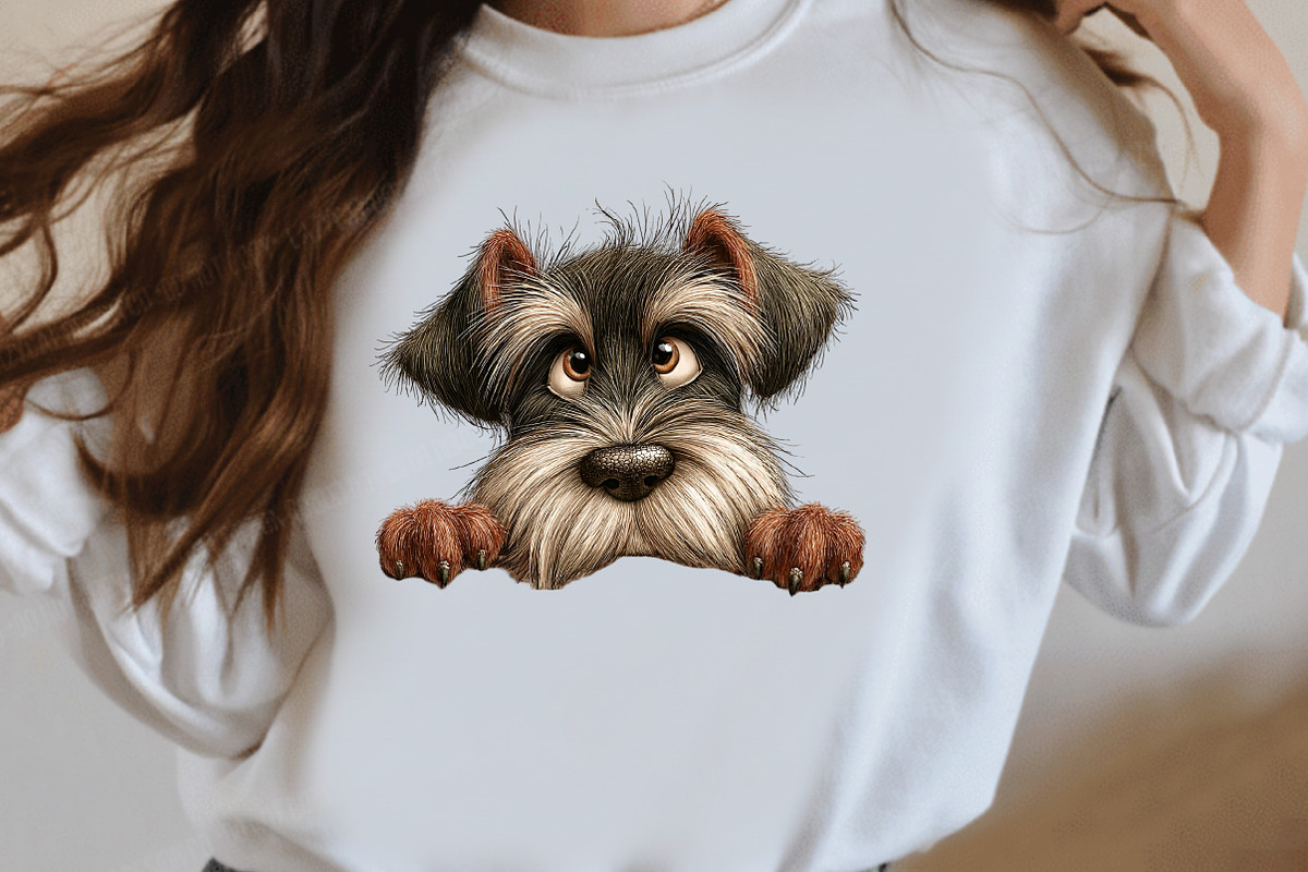 Breeds of Peeking Dogs New Clipart, a Seasonal Illustration by Designworld (Photo 8 of 10)