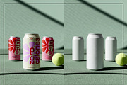 Soda Can Mockup Set, a Packaging Mockup by Mego-studio (Thumbnail 8 of 11)