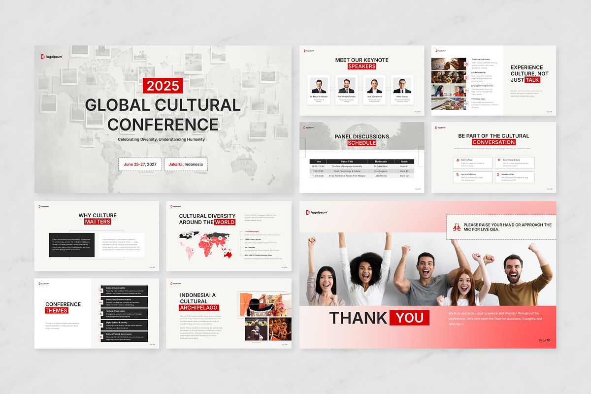 Global Cultural Conference Keynote, a Presentation Template by Antstheme (Photo 3 of 3)