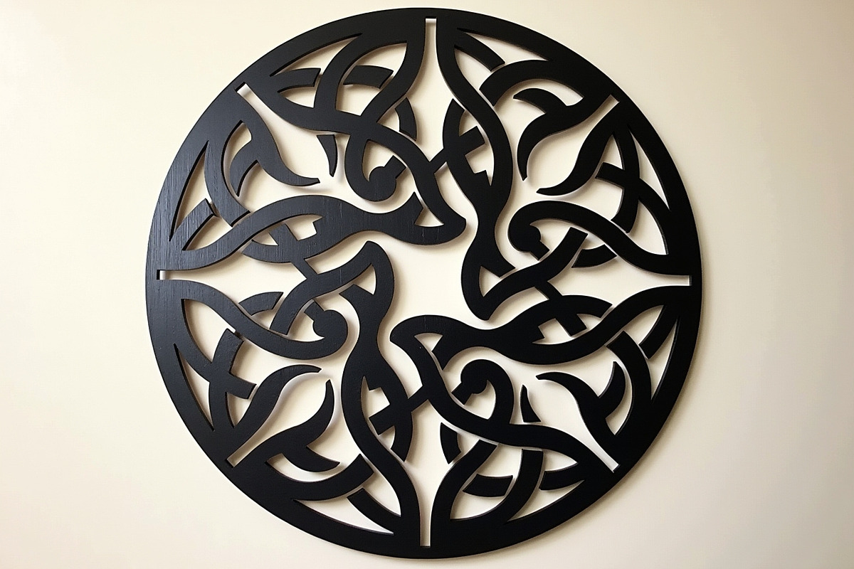 Circular Geometric Laser Cutting Bun, an Object Graphic by BIPLOB EXPERT (Photo 15 of 17)