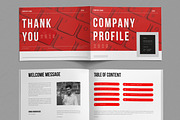Company Profile Landscape Layout, a Brochure Template by ContestDesign (Thumbnail 2 of 5)