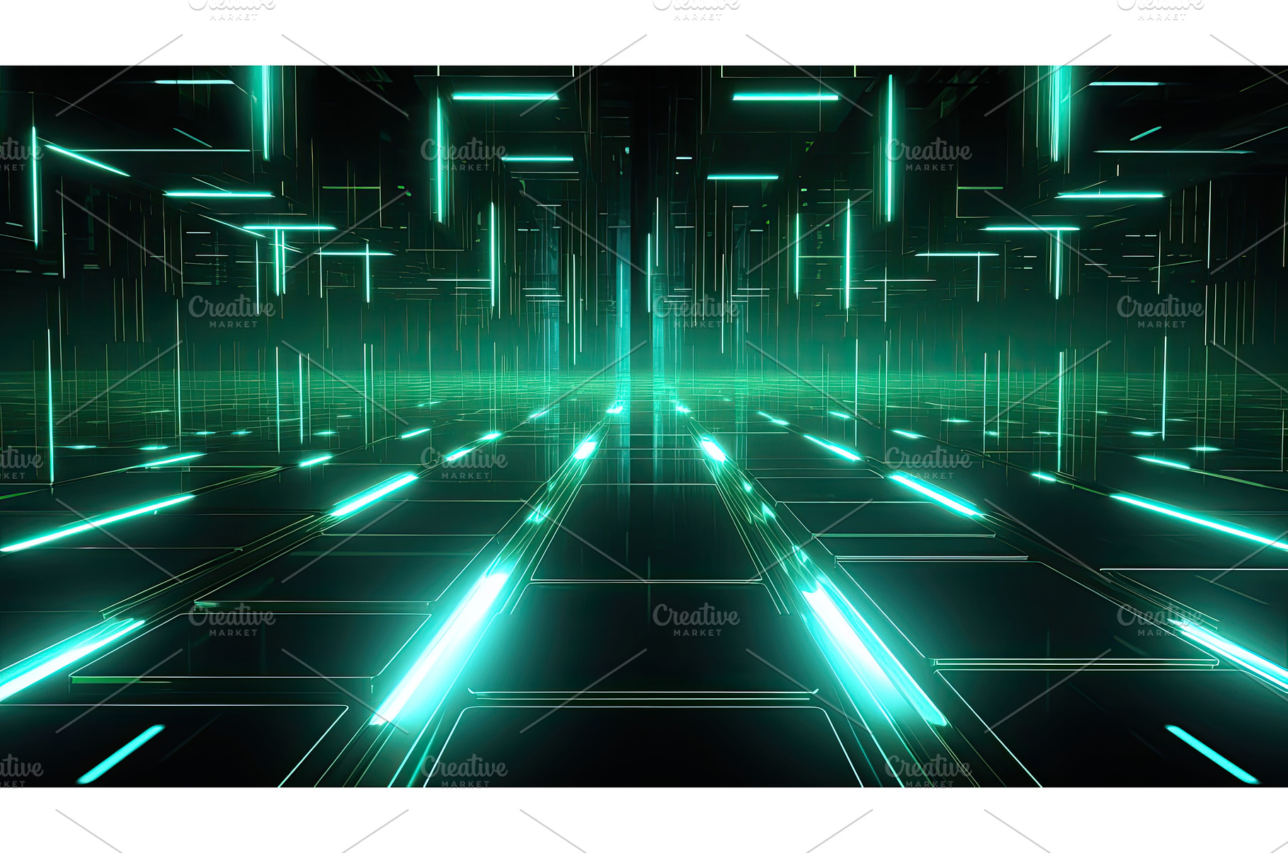 geometric background with lights ai, a Background Photo by pikepicture