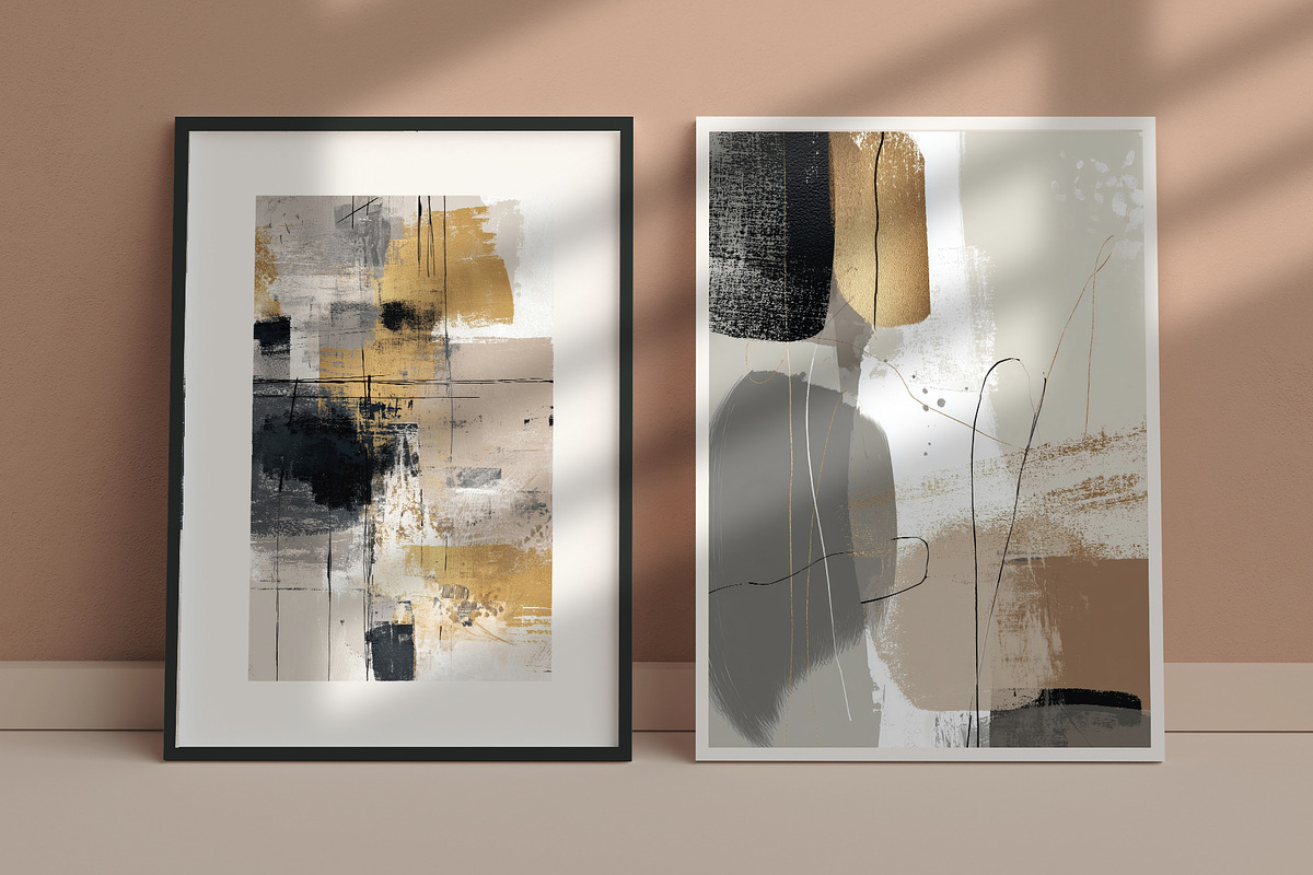 Modern Abstract Art Collection, a Decorative Illustration by Housui Patterns (Photo 9 of 12)