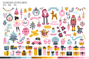Pink christmas collection, an Object Illustration by Svitlana Kharchuk (Thumbnail 2 of 12)