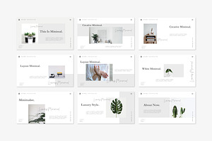 Luxury - Minimal Keynote Template