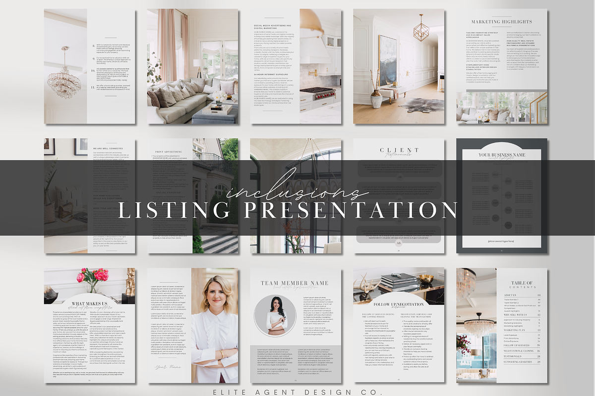 Real Estate Template Bundle, a Templates & Theme by eliteagentdesignco (Photo 5 of 8)