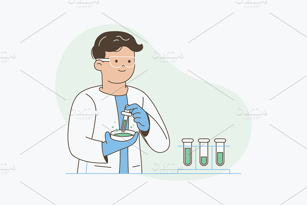 Science and Research Illustration, an Object Graphic by Jump Studio (Photo 8 of 12)