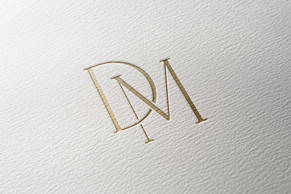 DM monogram, a Branding & Logo Template by LINKED LETTERS STUDIO (Photo 1 of 3)