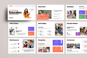 Education Presentation Template, a Presentation Template by MightyDesign