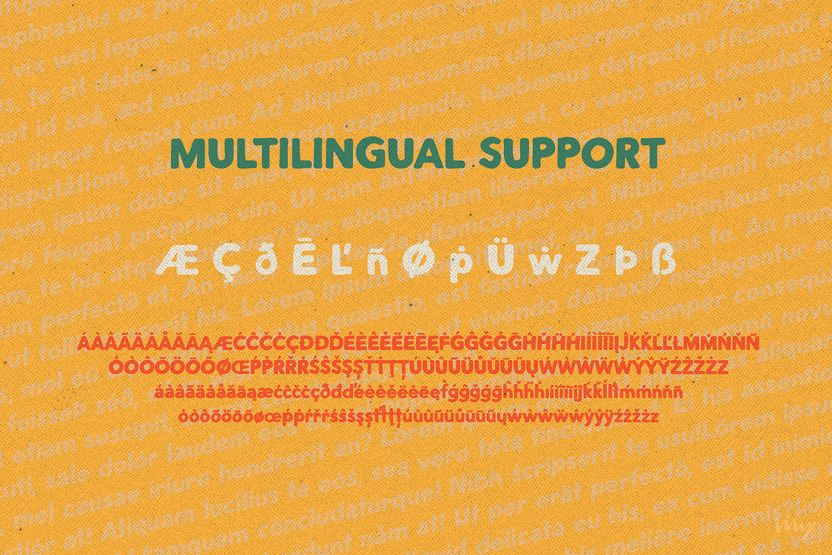 Sunny Sumo — A Layering Sans Serif, a Sans Serif Font by Mix Fonts (Photo 7 of 7)