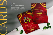 Indian Wedding Invitation Cards, an Invitation Template by Creative Hatti (Thumbnail 3 of 6)