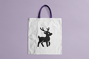 Minimalist Walking Reindeer Logo, a Branding & Logo Template by Vectorium Studio (Thumbnail 2 of 2)