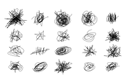 Scrawl Scribble Hand-drawn Pack 20, an Object Graphic by themelaunch (Thumbnail 2 of 3)