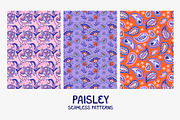 PAISLEY | graphics set, a Pattern Graphic by Nastya Tkachova (Thumbnail 3 of 8)