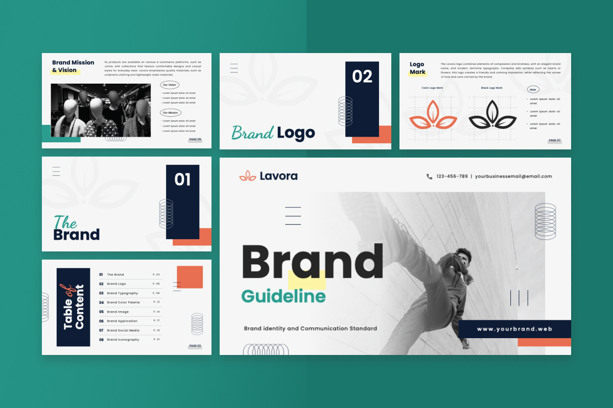 Fashion Brand Guideline Presentation, a Presentation Template by twinstd (Photo 2 of 4)