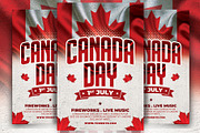 Canada Day Flyer, a Flyer Template by AyumaDesign (Thumbnail 2 of 3)