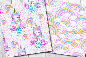 Unicorn Party Pattern Collection