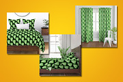Watercolor tropical patterns, a Pattern Graphic by AV Design (Thumbnail 7 of 7)