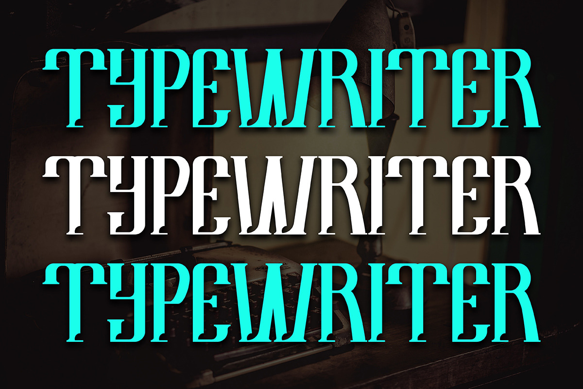 Croack Serif Display Font, a Serif Font by IHDSTD (Photo 3 of 5)