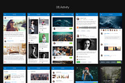Hexagon Mobile UI Kit, an UI Kit Template by hoangpts (Thumbnail 7 of 8)
