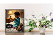 Girls praying at bedtime, a Person Illustration by Kat's Artful Creations (Thumbnail 4 of 11)
