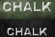 Chalk Editable Text Effect, a Layer Style Add-On by CreativeShaper (Thumbnail 2 of 2)