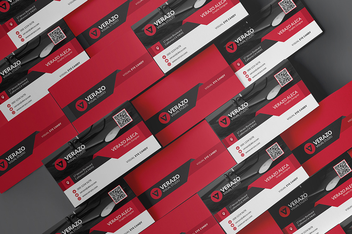 Creative & Modern Business Card, a Business Card Template by Verazo (Photo 3 of 4)