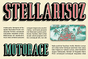 Aguero Serif Rounded 3D, a Serif Font by Craft Supply Co. (Thumbnail 3 of 8)