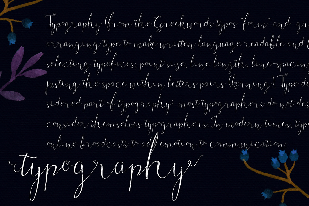 Kemayu Font 40% OFF preview 3