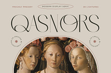 Qasnors Modern Display Serif