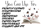 Blush Book Lover Clipart Bundle, an Illustration by DreamCafeArt (Thumbnail 10 of 10)