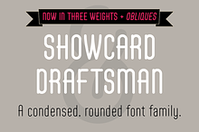 Showcard Draftsman Family