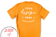 Back Of T-Shirt BC3001 Mockup Bundle, a Shirt Mockup by lock and page (Thumbnail 86 of 88)